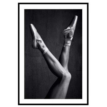 Balett skor - Simpel & stilren poster