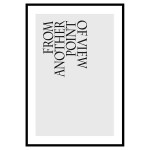 Simple text poster - Point of view