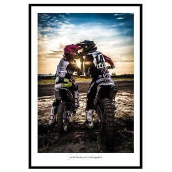 Motocross - Love sports poster
