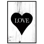 Love & Heart - Simple Poster