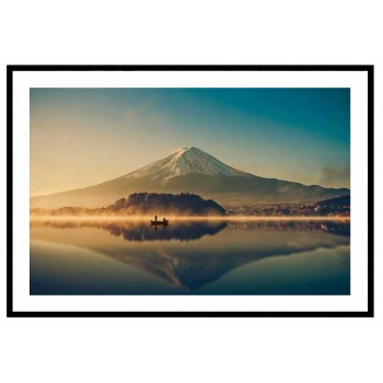 Vulkan Mount Fuji - Poster