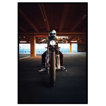 Motorcykel front - Poster
