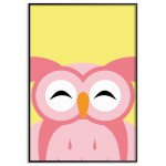 Kids poster - Funny & happy owl