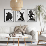 Shadow of shadows #1 - Grafisk konst poster