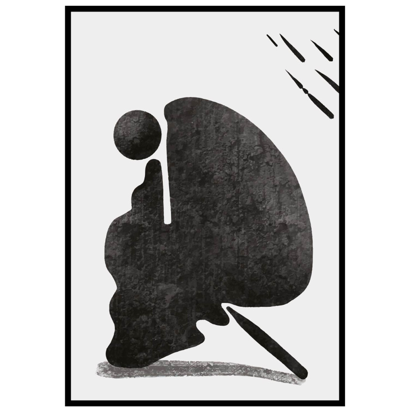 Shadow of shadows #2 - Graphic art poster