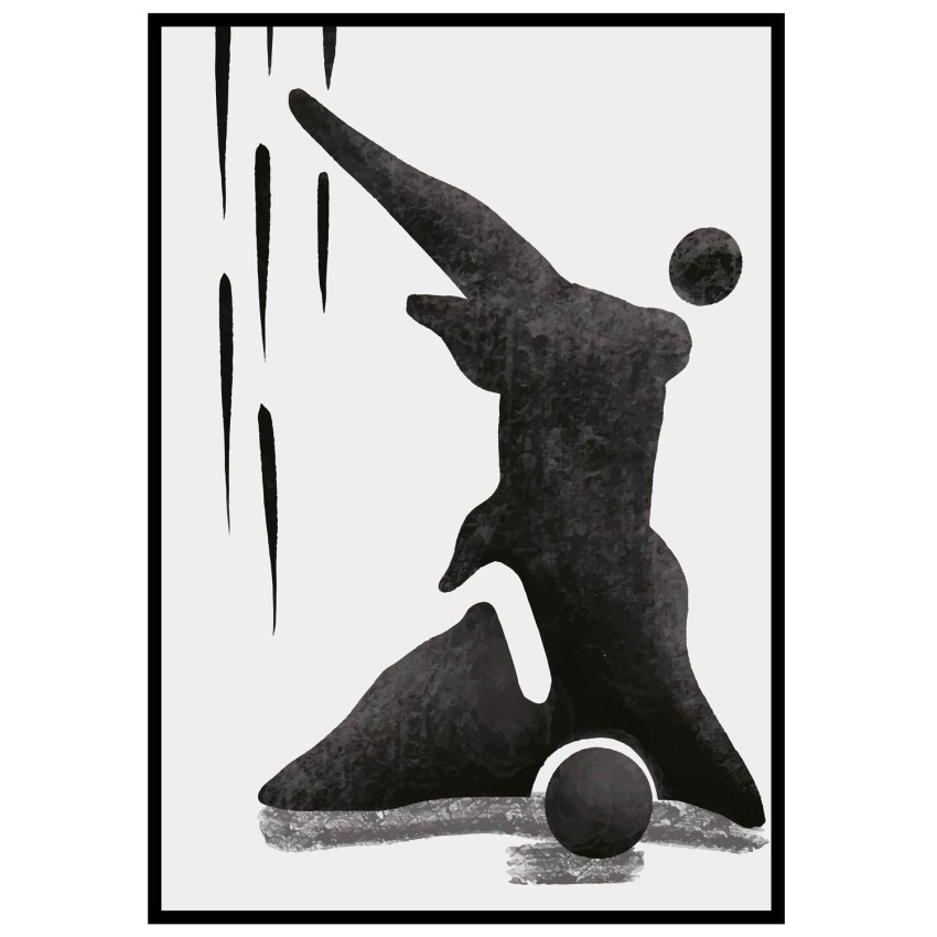 Shadow of shadows #3 - Grafisk tavla