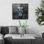 Dreams text - Kvadratisk street art poster