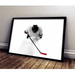 Sports poster - Ice Hockey player Sports poster - Ice Hockey player