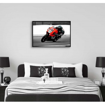 Racing motorcykel R1 poster