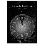 Zodiac signs - Black and white personal poster