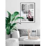 Snow in the town - Pretty cozy poster