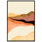 Warm nature #1 - Graphic arts poster