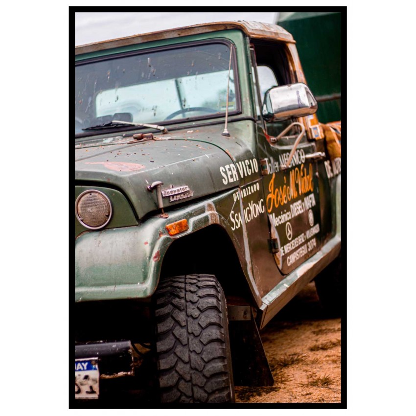 Offroad Jeep  - Simple car poster