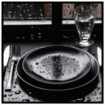 Kitchen poster - Abstract silverware