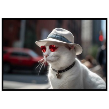 Cool Cat's in Town - Trendy poster