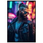 The Future Man - Cyber punk poster The Future Man - Cyber punk poster