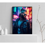 The Future Man - Cyber punk poster The Future Man - Cyber punk poster