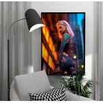 The Future Catwalk Girl - Cyber punk poster The Future Catwalk Girl - Cyber punk poster