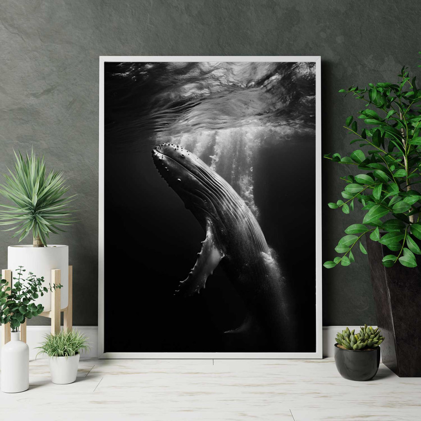 Knölval - Abstrakt & elegant poster