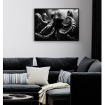 Octopus Giant - Abstract animal poster
