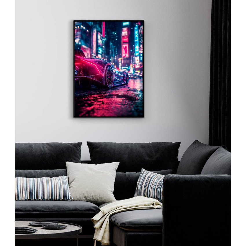 City Sports Car - Cyber punk poster City Sports Car - Cyber punk poster