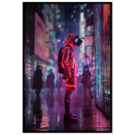 The Future Communication - Cyber punk poster The Future Communication - Cyber punk poster