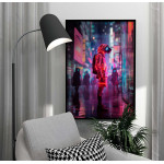 The Future Communication - Cyber punk poster The Future Communication - Cyber punk poster