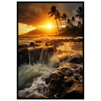 Hawaiian Night - Vackert naturmotiv