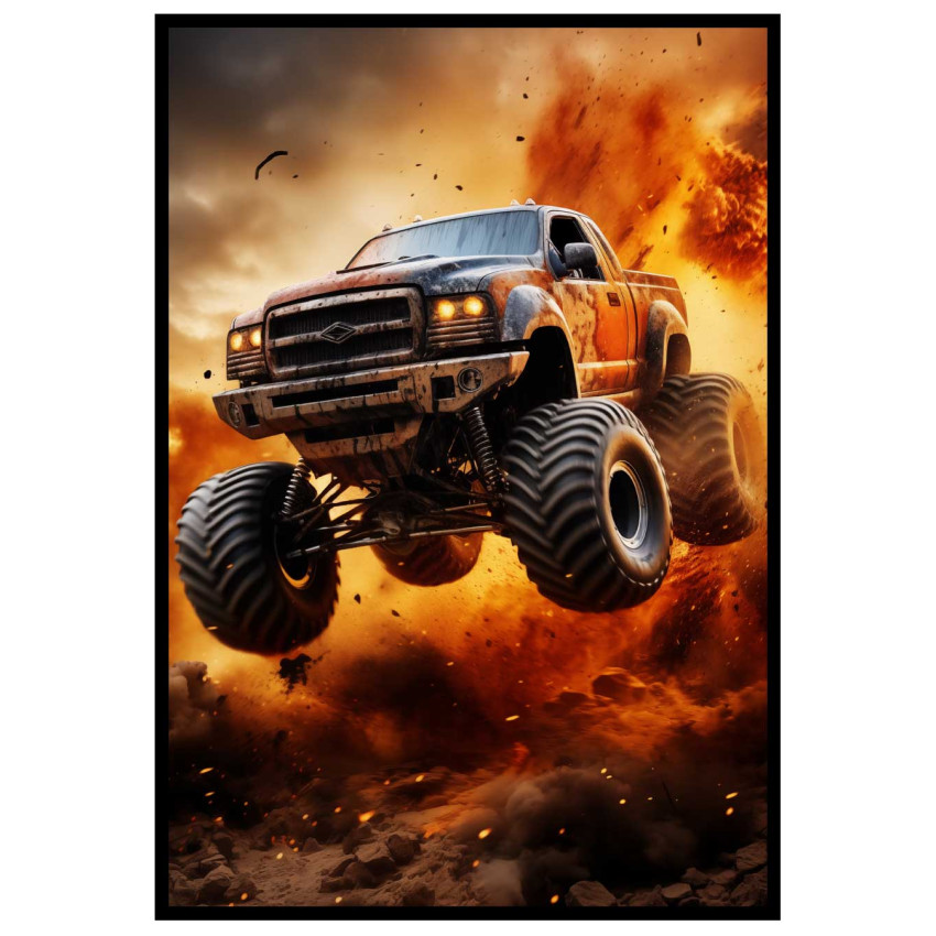 Monster Truck - Cool car poster