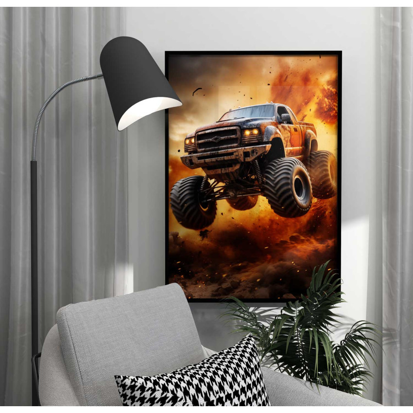 Monster Truck - Cool car poster