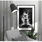 Splashing Dishes - Trendy poster for the kitchen