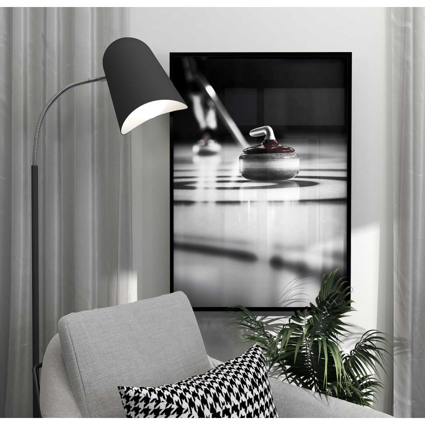 Curling Stone - Simpel Sports Poster