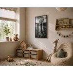 Cute baby Alpaca - Simple & cool poster