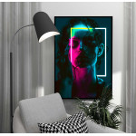 Future Frame Girl - Cyberpunk poster