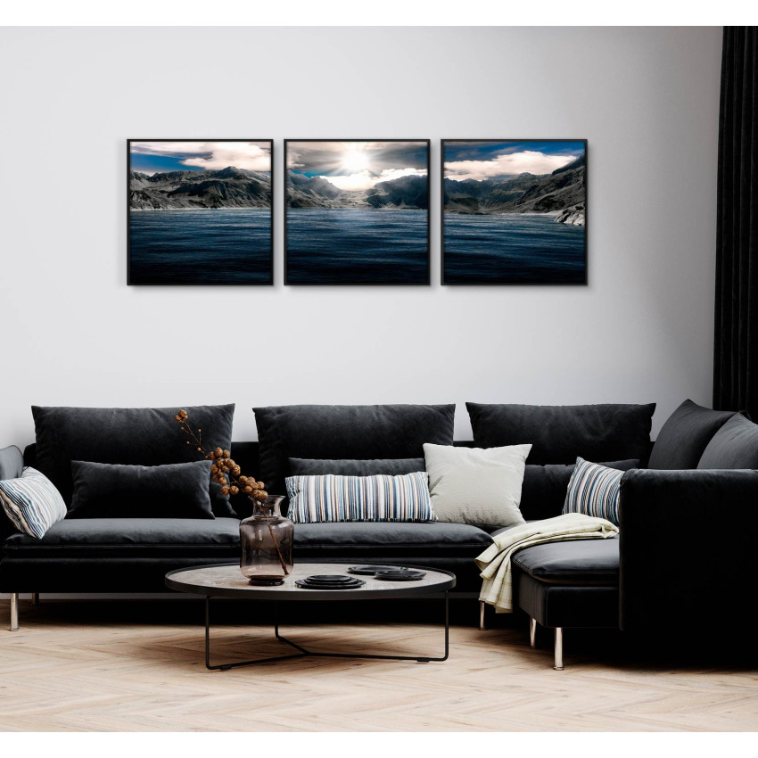 Panorama Poster Sunset - Three Pieces