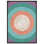 Retro colors #2 - Graphic arts poster