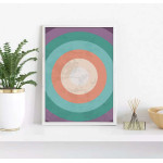 Retro colors #2 - Graphic arts poster