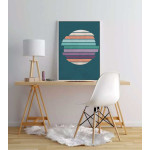 Retro colors #3 - Graphic art poster