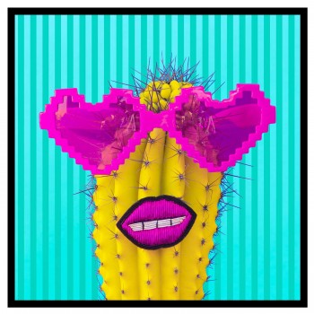 Cactus trendsetter #1 - Kvadratisk poster