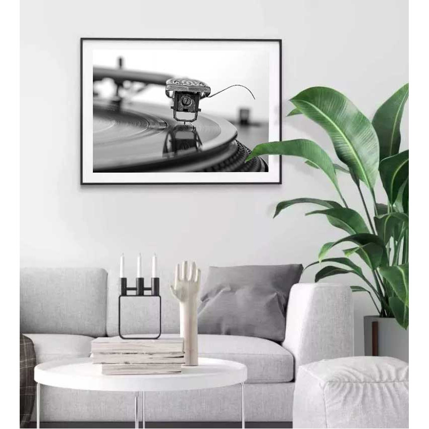 Music poster - Retro vinyl player