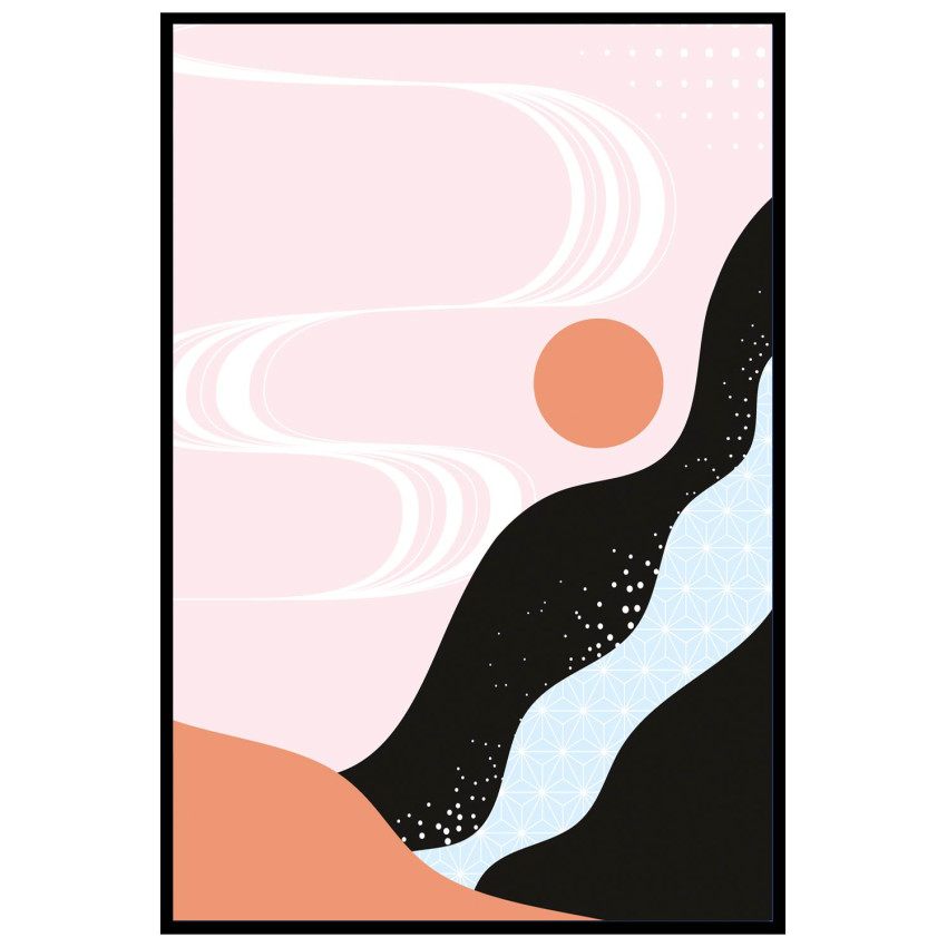 The Tokyo adventure #3 - Graphic art poster