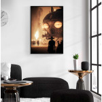 Steamy Airship - Poster