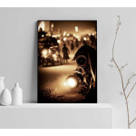 Steampunk Gas Mask - Poster