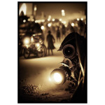 Steampunk Gas Mask - Poster