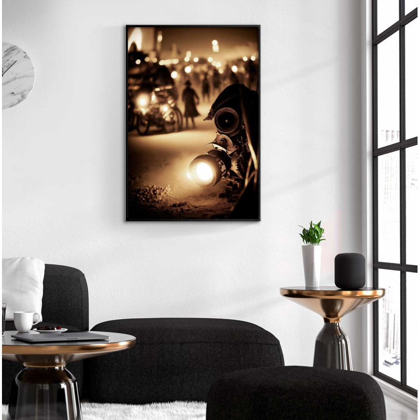 Steampunk Gas Mask - Poster