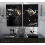 Steampunk Airplane - Poster