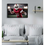 Amerikans fotboll - Snygg sport plansch