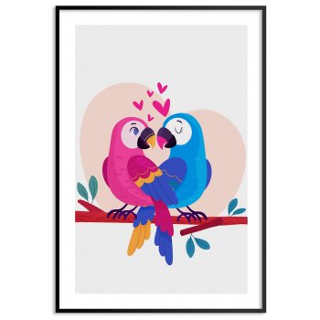 Love birds - Kids poster
