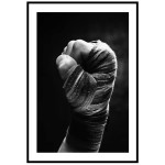 Boxing bandage fist - Simple Poster