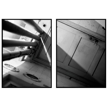 Swedish Shelter Room in the Basement - Two Piece Poster